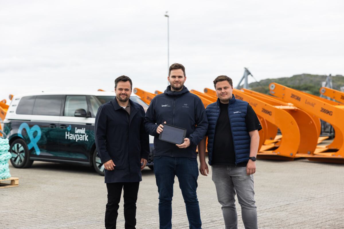 Bildetekst: Fra venstre Simon Kaspersen - leder for utvikling, Magnus Skyrud Jensen – daglig leder og Oddne Holmvaag – Ansvarlig salg og support.